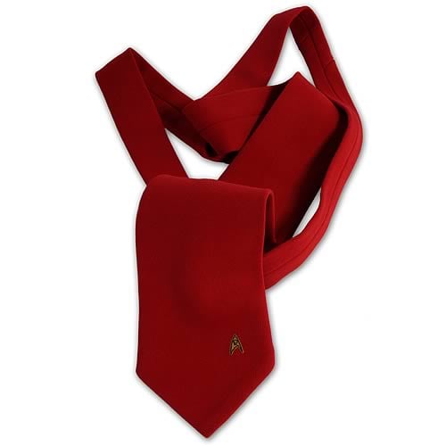 Star Trek Costume Fabric Red Neck Tie